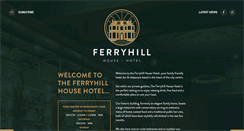 Desktop Screenshot of ferryhillhousehotel.co.uk