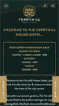 Mobile Screenshot of ferryhillhousehotel.co.uk